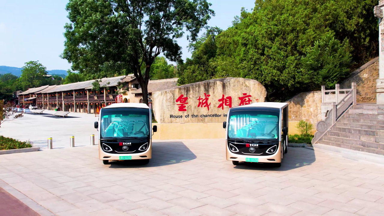 当四百年古堡遇见智慧座驾：亿万先生MR观光车赋能皇城相府绿色智慧升级