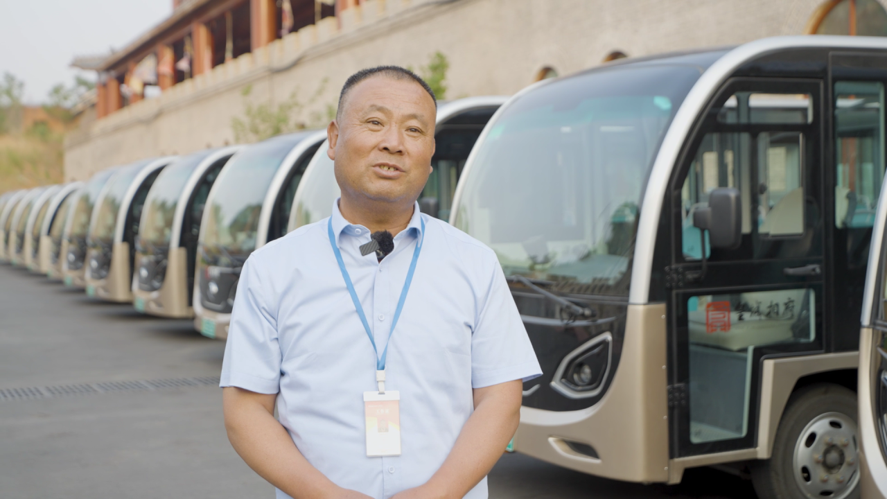 当四百年古堡遇见智慧座驾：亿万先生MR观光车赋能皇城相府绿色智慧升级